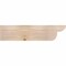 Ekena Millwork Crestline Smooth Rafter Tail, Douglas Fir, 3 1/2"W x 8"H x 32"L RFT04X08X32CRE00SDF - alternate 4